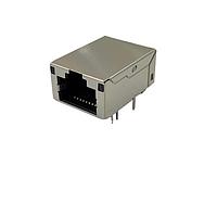 Adam Tech MTJ-88SUX1-FS-VL28-M186C-WOT Modular MODULAR JACK, SHIELDED, LED'S