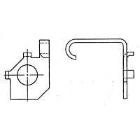 AMP Connectors - TE Connectivity 552655-1 Latch J-HOOK LATCH