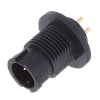 Amphenol LTW AD-03PMMP-LC7001 Standard Circular Connector Ceres, Mini Size, Plastic, 5A, 03 pins, Male Connector, Male Contact, Circular, 2 Points Lock, PCB 180, Receptacle, IP67