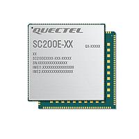 Quectel SC200EEMNA-E61-UGNDA 802.11 a/b/g/n/ac, BDS, Bluetooth 2.1 EDR, Bluetooth 3.0, Bluetooth 4.2, Bluetooth 5.0, Galileo, GLONASS, GPS, LTE Cat 4, QZSS, SBAS SC200E with eMCP memory