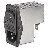 Schurter 4304.4024 Inlets w/Fuseholder and Switch 250 VAC 6A