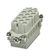 PHOENIX CONTACT 1636347 Inserts Female K12/2 12 Pwr 2 Control, Crimp