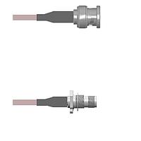 Amphenol Custom Cable Q-0M04O000H024i RF Cable Assemblies BNC-SP/TNC-SJB G142 24I