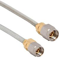 Amphenol RF 095-825-120-012 RF Cable Assemblies 2.92 Straight Plug to 2.92 Straight Plug 0.085 Hand Formable 50 Ohm 12 inches