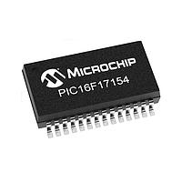 Microchip Technology PIC16F17154-I/SS Microcontrollers 7KB Flash, 512B RAM, 128B EEPROM, 12b Diff. ADCC, 1xOP-AMP, 2x16-bit dual PWM