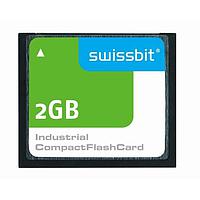 Swissbit SFCF2048H1AF2TO-C-DS-517-STD Compact Flash Cards 2GB Compact Flash SLC C-500 C-TEMP