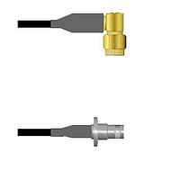 Amphenol Custom Cable Q-360080008048i RF Cable Assemblies SMA-RP/BNC-SJB RG58 48I