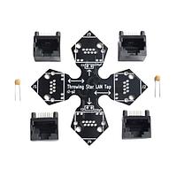 Great Scott Gadgets Throwing Star LAN Tap Kit Great Scott Gadgets Ethernet communications monitor(kit w/circuit board and components; soldering required)