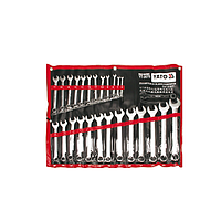 YATO YT-0075 Combination spanner set (25 pieces, 6-32mm)