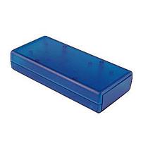 Hammond Manufacturing 1593XTBU Hand Held Instrument Instrument Case, ABS 5.5x2.6" ClearBlue