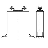 EPCOS B72240B0750K001 Block Varistor 75VAC 10% 40mm High E