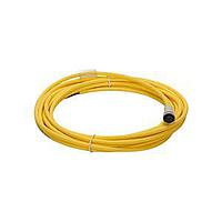 Eaton CSDS4A3RY2205 Sensor Cables / Actuator Cables CORDSET,DC 4P 3W,22GA,PUR,YEL,5M