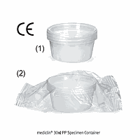 Daihan medical DM.Con3032 Container, for Sputum, PP, 30㎖, Φ49×h34mm, Sterile, Individual Pack
