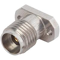 Amphenol SV Microwave SF1521-60061 PCB Connectors 2.92mm F PCBComp/Mnt Connector 2 Hole