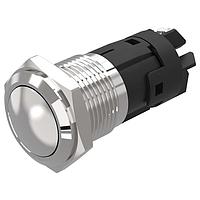 EAO 82-4172.1000 Anti-Vandal 82-4172.1000.pushbutton.momentary.16 mm.stainless steel.flush/convex.no LED.no colour.no LED.screw terminal