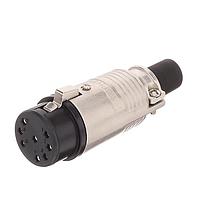 Amphenol Audio EP-8-11P Speaker Connectors FEMALE CABLE METAL 8 SKT