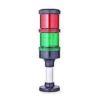 Auer Signal ECO70-Q02 Tower Lights ECO70 modular Signal tower  70mm 24 V AC/DC red/green, black