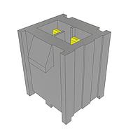 Samtec IPL1-102-01-H-S-RA-K Discrete Wire .100" Mini Mate Isolated Power Terminal Header