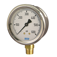 WIKA 213.53 (16 kg/cm²,dial 100,chân đứng) Pressure Gauges