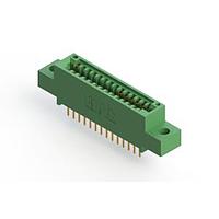 EDAC 345-028-524-504 With Flanges .100" (2.54mm) Pitch Card Edge Connector