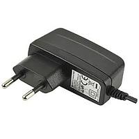 CUI Inc SWI5-5B-E-P6 Fixed Plugs ac-dc, 5 Vdc, 1.2 A, SW, wall-plug, EU, P6 center pos plug, level VI