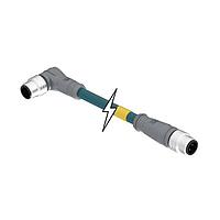 Molex 1201088093 Ethernet Cables / Networking Cables MIC 4P M/ME ST/90 D-CODED 5M SHLD TPE