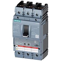SIEMENS 3VA61157HM360AA0 System Protection BRKR 3VA61 3P 150A  100KA ETU3-LIG AL