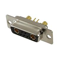 NorComp 681S7W2203L001 Mixed Contact D-Sub Connectors IP67 POWER-D 7w2PWR 40A VERT FEM