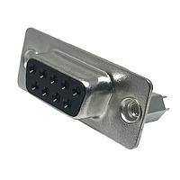 Kycon K85X-ED-9S-BR Receptacle .197 9P RECP V PCB W/BOARD LOCKS