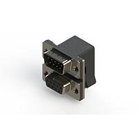 EDAC 663-009-664-002 Dual Port D-Sub Connectors Right-angle Dual Port D-Sub Connector