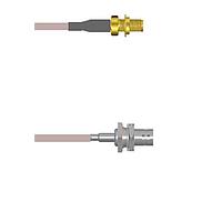 Amphenol Custom Cable Q-2W0040005010i RF Cable Assemblies SMA-SJB/BNC-SJB G316 10I