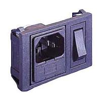 Bulgin BZH01/Z0000/11 IEC Fused Inlets FUSED INLET DP SW RED PWR MODULE