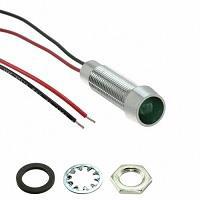 VCC L79D-G12-W Indicators Round PMI 5/16in. LED 12V Wire Green
