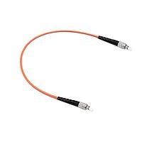Megladon Manufacturing 2BBS1-006i Fiber Optic Cable Assemblies MM Fchlc/Fchlc 3MM Simplex Indoor Riser 6 Inch