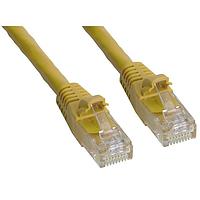 Amphenol Cables on Demand MP-64RJ45UNNY-010 Cat 6 CAT 6  UNSHIELDED, YELLOW, 10'