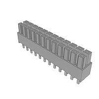 Samtec IPS1-112-01-S-D Power to the Board .100" Mini Mate(R) Isolated Power Connector Socket Strip