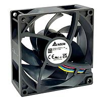 Delta Electronics, Inc. QFR0912LJ-00P0 Axial DC Axial Fan, 92x92x25mm, 12VDC, 44.94CFM, 1.44W, 33.5dBA, 2850RPM, Tach/PWM