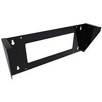 Hammond Manufacturing VPB192UBK Vertical Mount Heavy-Duty Vertical Wall Bracket, 2U