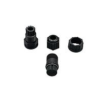 NorComp 868-02B-203KIT Cable Kits Female B Size Bayonet Circular Cable Kit 2 Position Solder Cup