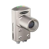 Banner Engineering P4CORS Image Sensors PresencePLUS P4 Sealed Color Omni Right-Angle; Pixels: 752 x 480; Stored Inspections: 999; I/O: 4 Configurable - NPN/PNP Function Timing; Requires 1 MQDC2S-12xx cordset