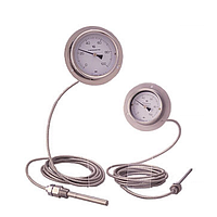 skSATO LD-75S Flush-mount Remote Sensing Dial Thermometer (Dial dia. 75mm)