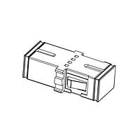 Cinch 308-709-81-B Modular Connectors / Ethernet Connectors SC,SPLX,CPLG,ZIRC SLV,NO EARS