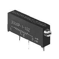 Bourns 3005P-1-202 Trimmers 2Kohms 3/4inch Rectangular Cermet