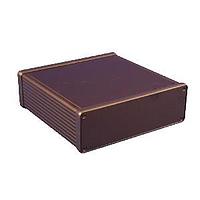 Hammond Manufacturing 1455T1601BK PC Board MetalEndPanel, Black 6.30 x 2.03 x 6.50"