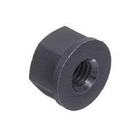Essentra Components 0700832LNB Lock Nut Locking Hex Nut, #8-32 Thread, .230 Height, Black, Nylon, .385 OD