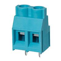 Same Sky (formerly CUI Devices) TB005-762-02BE Fixed Terminal Blocks Terminal block, screw type, 7.62 , horizontal, 2 poles, CUI Blue, slotted screw, PCB mount