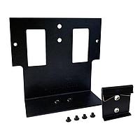 DIGI 76002093 DIN Rail DIN mounting bracket kit; includes bracket, DIN rail clip, screws, two SMA adapters, and packaging. Fits IX20, IX40.