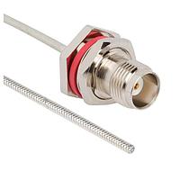 Amphenol RF 095-850-235-018 RF Cable Assemblies TNC Straight Bulkhead Jack to Unterminated 0.085 Hand Formable 50 Ohm 18 inches (457 mm)