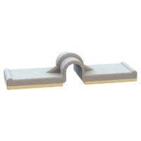 Essentra Components 22DPC15637 U-Clamp U Clip, Adhesive, .156 Hold Dia