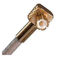 Johnson / Cinch Connectivity Solutions 133-9402-101 Connectors MCX Non-Magnetic Plg Asmbly R/A Cbl RG17